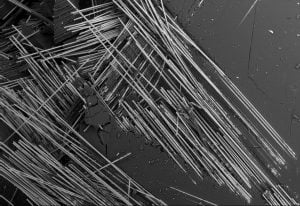 Failure Analysis - Carbon fibre in scanning electron microscope